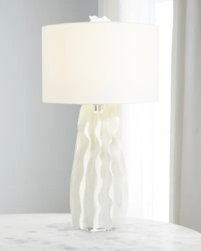 John-richard Collection Crena 34" Table Lamp In White