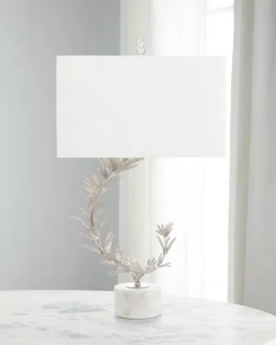 John-richard Collection Crescita 35" Table Lamp In White