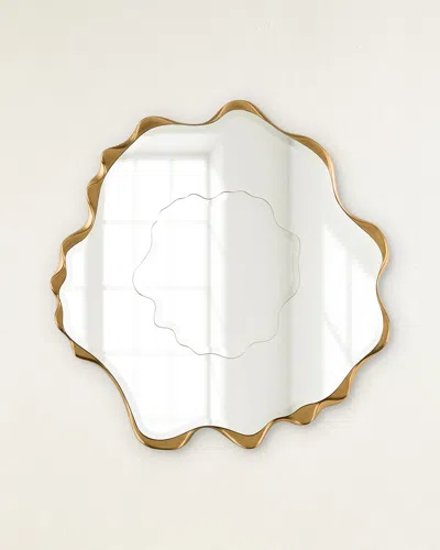 John-richard Collection Dirillo Mirror In Gold