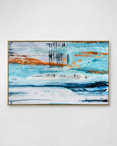 John-richard Collection Dive Into The Deep Giclee By Mary Hong In Blue