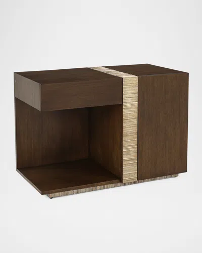 John-richard Collection Elwood Right Nightstand In Brown