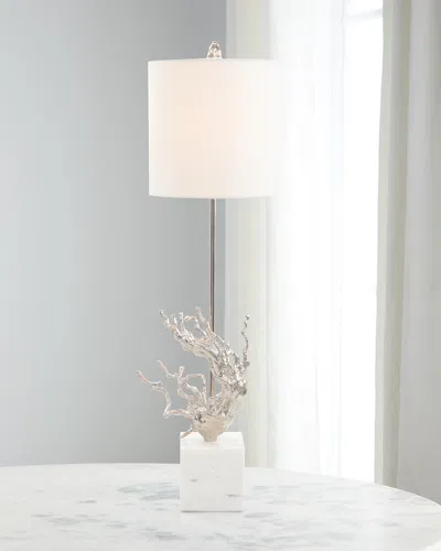John-richard Collection Emanation Table Lamp In White
