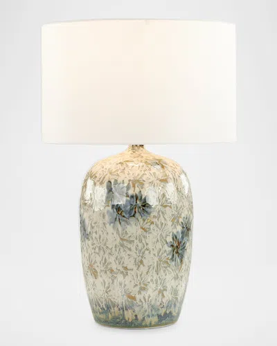John-richard Collection Ethereal Blossoms 32" Table Lamp In Multi