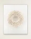 John-richard Collection Ethereal Wreath Original Wall Art In White