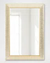 John-richard Collection Gawain 57" Wall Mirror In Champagne