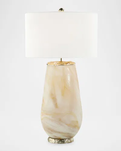 John-richard Collection Gilded Winds 38" Table Lamp In Neutral