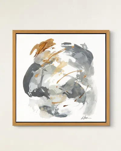 John-richard Collection Gold, Silver & Grey I Giclee
