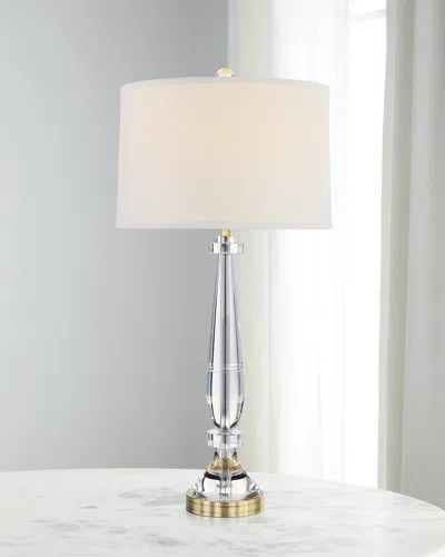 John-richard Collection Grazia Table Lamp In Transparent