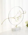 John-richard Collection Hoop & Branch Sculpture In Gold
