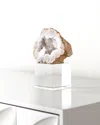 John-richard Collection Large Split Geode In Clear