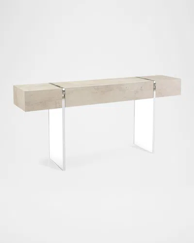 John-richard Collection Loftus Console Table In Neutral