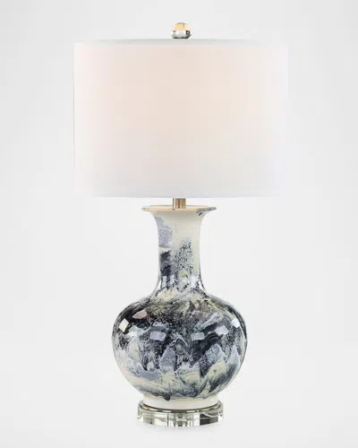 John-richard Collection Mariner 30" Table Lamp In Blue