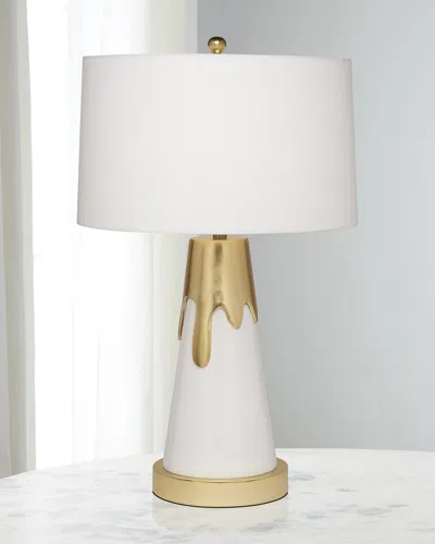John-richard Collection Melted Table Lamp In Gold