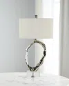 John-richard Collection Metallic Ice 32.5" Table Lamp