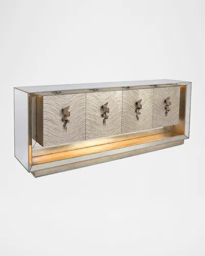 John-richard Collection Moon Shadow 4-door Sideboard In Multi