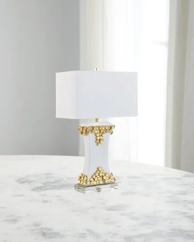 John-richard Collection Nadia 30" Ceramic Table Lamp In White