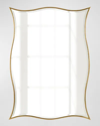 John-richard Collection Nami Mirror In Gold