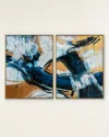 John-richard Collection On A Mission Giclee Diptych In Multi