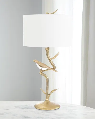 John-richard Collection Poleiro 36" Table Lamp In Gold