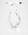 John-richard Collection Prismatic Loop Martini Table In White