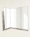 John-richard Collection Quinn Wall Mirror In Transparent