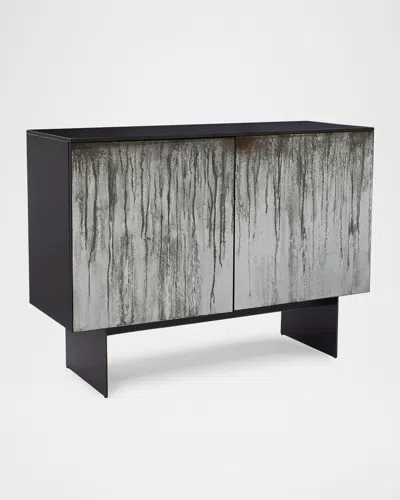 John-richard Collection Rainfall Two-door Chest In Gray