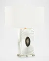 John-richard Collection Rayna 29" Table Lamp In White