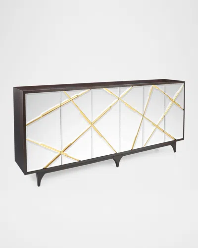 John-richard Collection Ronin 6-door Sideboard In Black