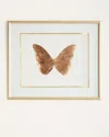 John-richard Collection Shimmering Butterfly Ii Artwork In Gold