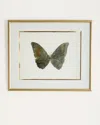 John-richard Collection Shimmering Butterfly Iii Artwork In Blue/green