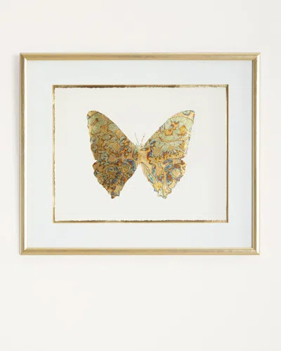 John-richard Collection Shimmering Butterfly V" Artwork" In Multi