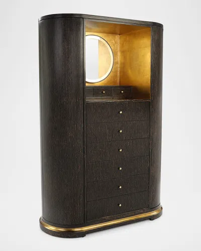 John-richard Collection Socialite Armoire In Black