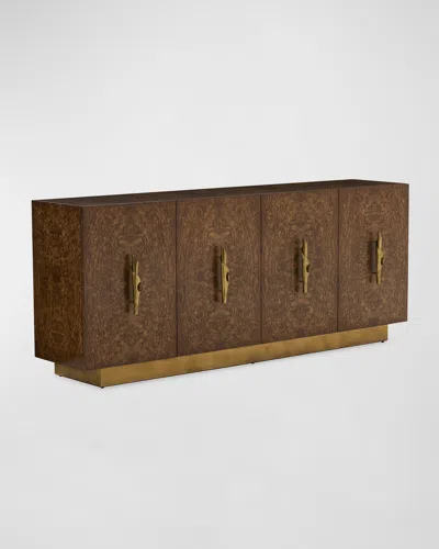 John-richard Collection Torino 4-door Credenza In Brown