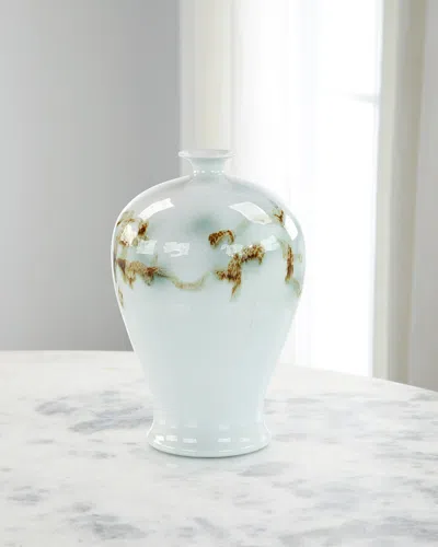 John-richard Collection Tranquil Garden Vase In White