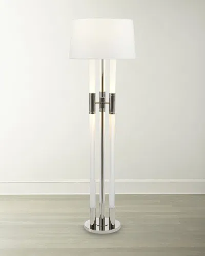 John-richard Collection Troika Floor Lamp In Transparent