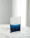 John-richard Ocean Mist Vase, Small In Blue
