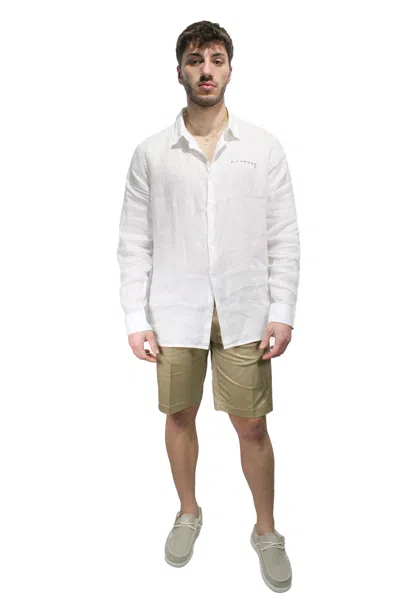 John Richmond - Shirt White Optical Ump23116ca