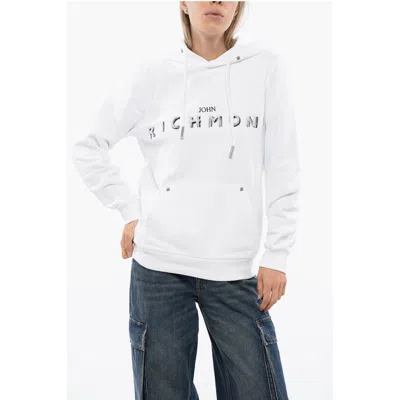 John Richmond Betto Hoodie Sweatshirt With Embroidered Logo
