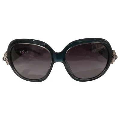 Pre-owned John Richmond Blue Green Sunglasses
