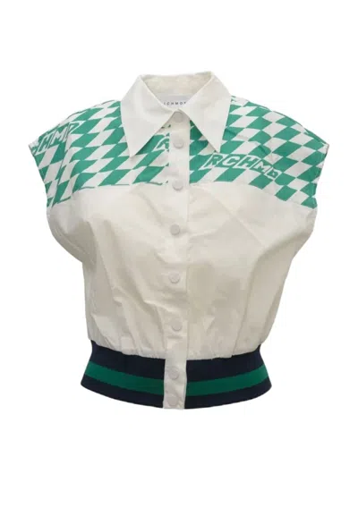 John Richmond Bosses Shirt In Bianco