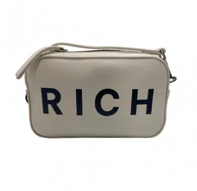John Richmond Camera Bag In Bianco