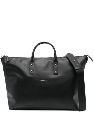 John Richmond Carryall Holdall In Black