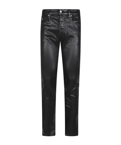 John Richmond Casual Trousers With Belt Loops In Black