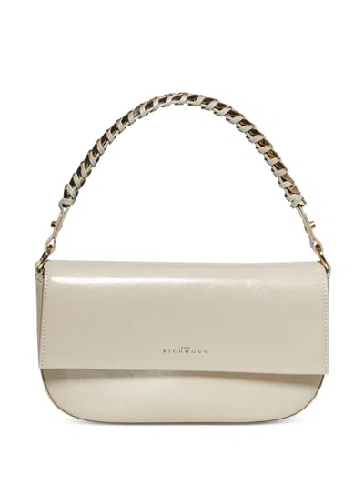 John Richmond Chain Strap Bag In Neutral