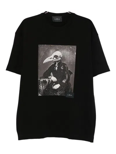 JOHN RICHMOND Crew neck T-shirt with print JOHN RICHMOND