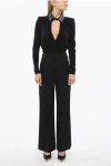 John Richmond Cut-out Suoka Bodysuit With Padded Shoulders
