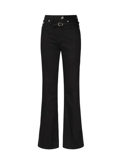 John Richmond Denim With Belt In Black