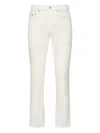 John Richmond Enoma Jeans With Front Rips In White