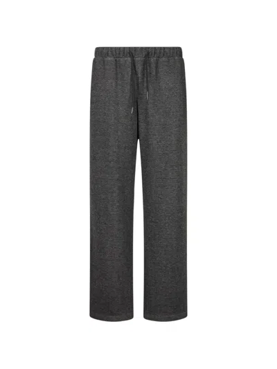 John Richmond Drawstring-waist Trousers In Gray