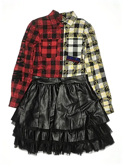 Pre-owned John Richmond Kids' Dress In Black